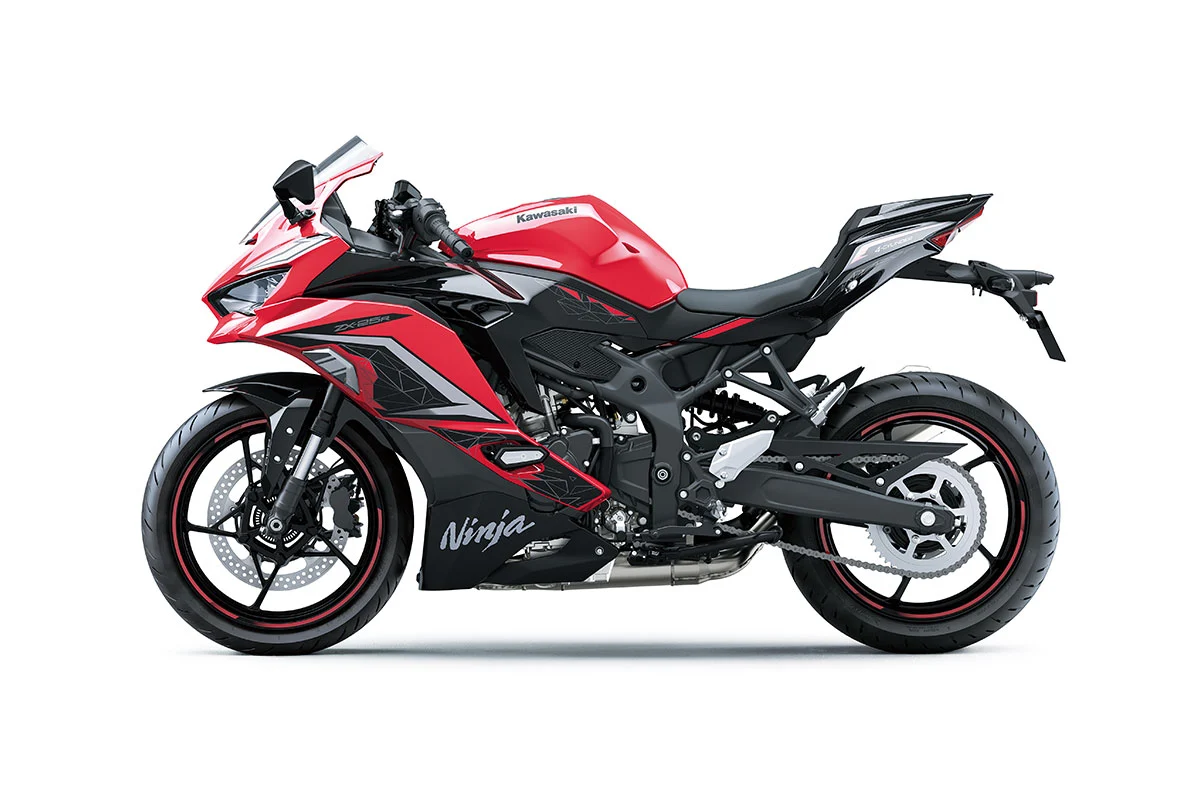 Ninja ZX25R ABS Red 2024 Kiri
